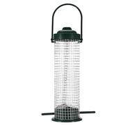Alimentador De Pájaros - Soporte De Bolas De Grasa Verde Oscuro 120 G | Dispensador De Alimentos Robusto Para Colgar, Dispensador Al Aire Libre, Accesorio Fiable Para Pequeñas Tiburones |
