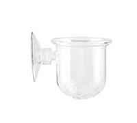 Alimentador de Peces de Gusano Rojo para Acuario, Plantador con Ventosa, Alimentador Automático de Peces para Acuario, Alimentador de Camarones, Taza de Ponche, Taza de (Pequeño)