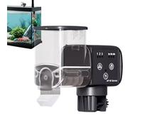 Alimentador de Peces Dispensador automático de alimento Impermeable con