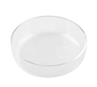 Alimentador de Peces Duradero Acrílico Acuario Plato de alimentación de camarones Plato para Servir cóctel de camarones para Acuario Camarones Peces pequeños Alimentación Fija y