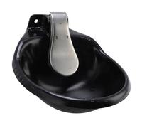 Alimentador de Perros Automático Dispensador de Tazón Ganadería de Agua de Agua Automática Tazón de Acero Espesado Gran Capacidad de Agua Potable Fuente de Agua para Cabra de