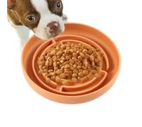 Alimentador de perros lento, alimentador lento para perros | para perro de laberinto silicona alimentador rompecabezas,Suministros para mascotas antideslizantes antideslizantes, juguetes interactivos