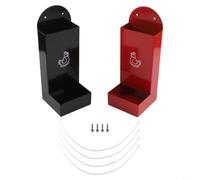 Alimentador de pollo de metal, dispensador automático para colgar conchas de ostra, reducción de residuos para semicerrado, rojo, negro, montaje suspendido o fijo con soportes y tornillos para aves de