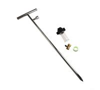 Alimentador de raíces de acero inoxidable para riego profundo y fertilización de árboles y arbustos. Herramienta eficaz de suministro de agua y nutrientes