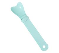 Alimentador de tiras para gatos, cuchara portátil para aperitivos para gatos, cuchara de boca ancha para apretar, cuchara multifuncional para comida para gatos, cuchara dispensadora de comida para