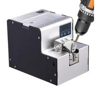 Alimentador de tornillo totalmente automático, capacidad de 500 cc, herramienta eficiente para varios tipos de tornillos, ideal para proyectos de perforación y fijación