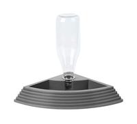 Alimentador de tortugas para mascotas, reptiles, tortugas, dispensador de agua, fuente de bebida, plato de alimentación antiescape