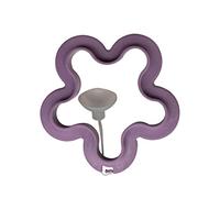 Alimentador flotante para peces con forma de corazón y flor, con ventosa