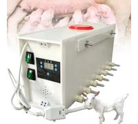 Alimentador Inteligente De Leche for Lechones, Tetinas 8/10/14, Agitación Automática + Control Preciso De Temperatura, Fuente De Sonido for Cerdas, for Alimentar Leche/agua(14bit)