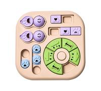 Alimentador Interactivo para Mascotas - Dispensador De De Alimentación Lenta, Juego De Estimulación del Cerebro para Perros, Juguete De Enriquecimiento para Y Gato, Estación De