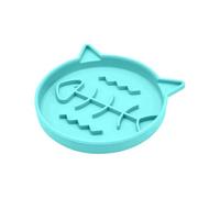 Alimentador lento para gatos, dispensador ergonómico interactivo de silicona, dispensador lento para gatos, para cachorros, , interiores y exteriores, alimentación a la hora de comer, comida