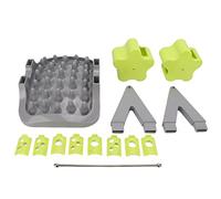 Alimentador Lento para Mascotas Dispensador Interactivo de Comida para Perros Diseño de Doble Rodillo Juguete Rompecabezas para una Dieta Saludable y Entrenamiento de Inteligencia