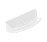 Alimentador para Jaula de pájaros, para pájaros para Jaula - Taza de Suministro de Agua y alimento para gorrión | Cuenco dispensador de Comida y Agua para pájaros, con Compartimento y Perch