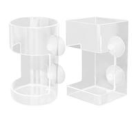 Alimentador para peces de acuario - Tubo De Alimentación Transparente, Dispensador De Ventosa, Contenedor De Soporte De Dieta Para Camarones, Dispositivo De Estación De Distribución De Nutrición Subma