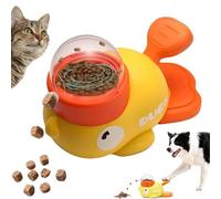 Alimentador para perros, juguete dispensador interactivo de golosinas para perros, comedero de rompecabezas 2 en 1 para perros y gatos, comederos lentos para entrenamiento, juego interactivo para