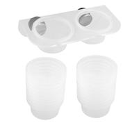 Alimentador para Reptiles - Plato Magnético para Agua de Gecko - Recipiente Fácil de Limpiar para Camaleón, Tortuga, Dragón Barbudo, Decoración de Terrario