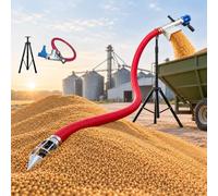 Alimentadora Tornillo 3600W Uso Doméstico Agrícola | Alimentadora de tornillo de 3600W para transferir granos y polvo en entornos domésticos y agrícolas.(3.5m/138in)