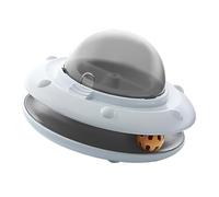 Alimentadores automáticos lentos para gatos, dispensador de golosinas interactivamente con sensores inteligentes y agujeros de liberación de alimentos, dispensador de comida para mascotas