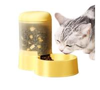 Alimentadores automáticos para gatos, alimentación automática CAT Food en seco - Alimentador de alimentos de gran capacidad Desperensador de gatos,Cuenco desmontable para perros Wainer para mascotas