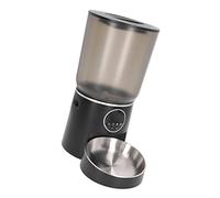 Alimentadores Automáticos para Mascotas, 5L, Soporte de Potencia Dual, 5V/1A, Conveniente Alimentador Temporizado para Mascotas ABS para el Hogar (Estilo de botón)