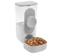 Alimentadores de jaula de pájaros, de alimentación automática 4,25 x 6,3 pulgadas, dispensador de alimentos, solución, de alimentación de agua para cócteles, Lovebirds and Budgies