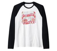 Aliméntame donas y Dime Que Soy un Amante de la Comida Bastante gastronómica Camiseta Manga Raglan