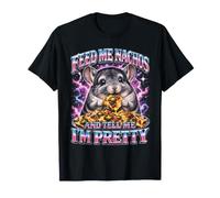 Aliméntame Nachos Y Dime Que Soy Bonita Camiseta