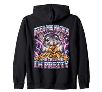 Aliméntame Nachos Y Dime Que Soy Bonita Sudadera con Capucha