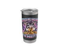 Aliméntame Nachos Y Dime Que Soy Bonita Vaso térmico de acero inoxidable de doble pared