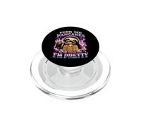 Aliméntame panqueques y Dime Que Soy Bastante Perezoso PopSockets PopGrip para MagSafe