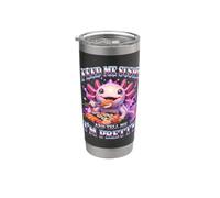 Aliméntame Sushi Y Dime Que Soy Bastante Axolotl Vaso térmico de acero inoxidable de doble pared