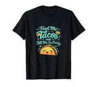 Aliméntame Tacos y Dime Que Soy Bastante Lindo Taco Camiseta