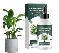 alimentari per piante carnivore - alimentari per acchiappamosche | Nutriente per la crescita delle piante 100ml | Goce di integratore alimentare per alimenti vegetali liquidi carniv