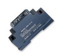 Alimentation pour Rail DIN Sortie 12V, Transformateur sur Rail Compatible avec Rail Standard TS 35/15 et TS 35/7,5, Largement Utilisé Dans le Contrôle Automatique, l'Eclairage LED(HDR-15-12