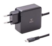 ALIMENTATORE UNIVERSALE 65W ITEK x NOTEBOOK USB-C, PD - Tecnologia GaN - ITNBACWB065