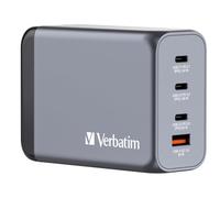Cargador Gan de Pared Universal Verbatim GNC-240/ 3xUSB Tipo-C/ 1xUSB/ 240W