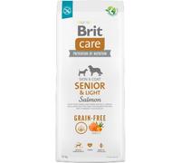 Alimento Brit Care para perros mayores y ligeros sin cereales | Salmón | 12 kg