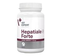 Vet Expert Alimento complementario para razas grandes de perros | 40 pastillas | Apoyo a la función hepática | Más de 25 kg de peso corporal Hepatiale Forte