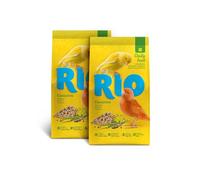Alimento Completo RIO para Canarios | Paquete Doble | 2 x 1 kg | Mezcla Especialmente formulada de Semillas y Cereales para Canarios | para el aporte de nutrientes