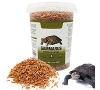 Alimento Gammarus Comida Alimentación Natural para Tortugas Acuáticas Alimento Flotante Turtle Terrapin Food 500 ml