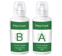 Alimento Hidropónico Para Plantas, Juego De Nutrientes, Fertilizante Hidroponía Aeroponía, A + B Dos Partes Nutrientes Hidropónicos, Para Plantas Hidropónicas,Flores,Verduras