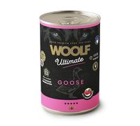 Alimento Húmedo Completo Perros | Ganso 96% Frambuesas Vitaminas Antioxidantes | Receta Equilibrada Nutritiva | Sin Cereales Ideal Adultos | Textura Palatable Natural | Lata 400gr