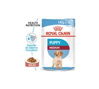 Alimento húmedo para cachorros medianos Royal Canin | Húmedo (bolsa) | 10 x 140 g