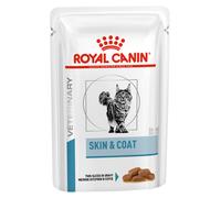 Alimento húmedo para gatos Royal Canin Vet Care Nutrition Feline Skin & Coat | Húmedo (bolsa) | 12 x 85 g