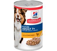 Alimento húmedo para perros Hills Science Plan para adultos mayores de 7 años con pollo | Húmedo (lata) | 12 x 370 g