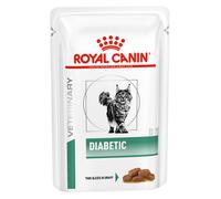 Alimento húmedo veterinario Royal Canin Vet Diabetic Feline en salsa | Húmedo (bolsa) | 12 x 85 g