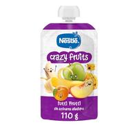 Alimento infantil con puré multifrutas crazy fruits Nestlé bolsa 110 g