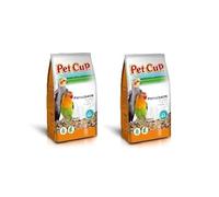 Alimento NINFA y agaporni PET CUP Bolsa 850 gr. Pack 2 Bolsas. Semillas Naturales para Aves