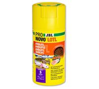 JBL PRONOVO LOTL Grano, Alimento Principal para Axolotl de 3 - 10 cm, dosificador Clic, gránulos para piensos para Peces, Talla S, 100 ml