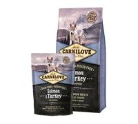 Alimento para cachorros Carnilove sin cereales con salmón y pavo | 1,5 kg